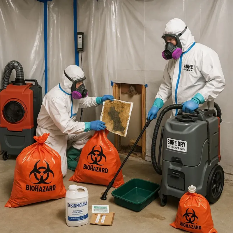 Contaminated Water Handling Protocols process in Marion County, AL